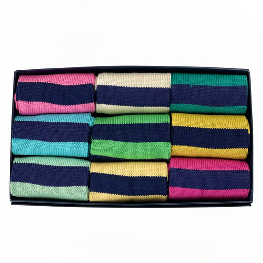 The Navy Chunky Stripes