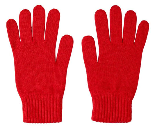 Red Cashmere Gloves