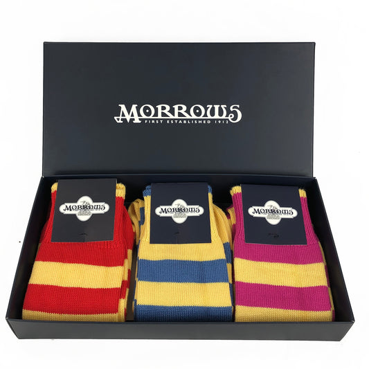 Bamboo Stripe Yellow Box (Large Only)